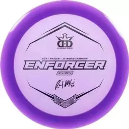 Click here to learn more about the Dynamic Discs Lucid Enforcer Ricky Wysocki Sockibomb Stamp Overstable Distance Driver.