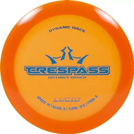 Dynamic Discs White Lucid Trespass Distance Driver 175g