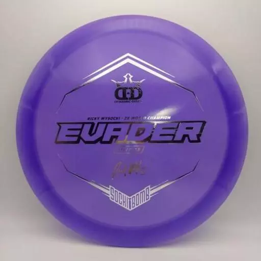 Dynamic Discs Lucid Evader Ricky Wysocki Sockibomb Stamp Fairway Driver