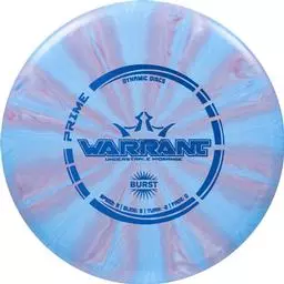 Click here to learn more about the Dynamic Discs Prime Burst Warrant Understable Midrange.