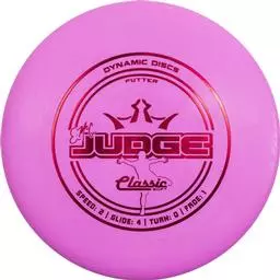 Click here to learn more about the Dynamic Discs Classic Soft EMAC Judge Putter.