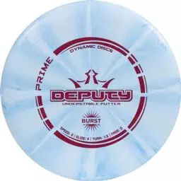 Click here to learn more about the Dynamic Discs Prime Burst Deputy Understable Putter.