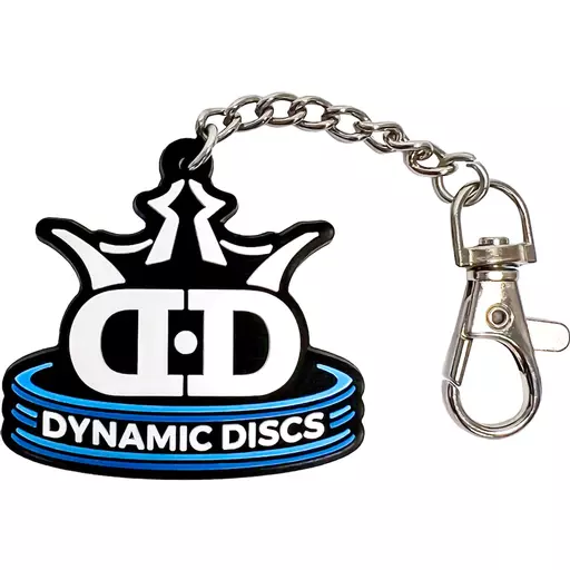 Dynamic Discs Stacked Rubber Keychain