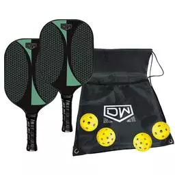 Click here to learn more about the DW (Dart World) Cyclone Pickleball Set.