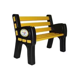 Click here to learn more about the Imperial Pittsburgh Steelers Park Bench.