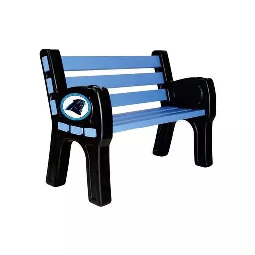 Imperial Carolina Panthers Park Bench