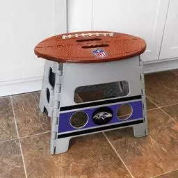 Click here to learn more about the Fan Mats Baltimore Ravens Folding Step Stool.
