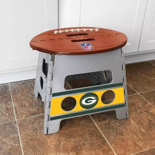 Fan Mats Green Bay Packers Folding Step Stool