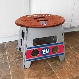 Click here to learn more about the Fan Mats New York Giants Folding Step Stool.