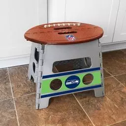 Click here to learn more about the Fan Mats Seattle Seahawks Folding Step Stool.