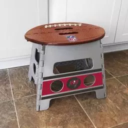 Click here to learn more about the Fan Mats Tampa Bay Buccaneers Folding Step Stool.