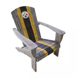 Click here to learn more about the Imperial Pittsburgh Steelers Wood Adirondack Chair.