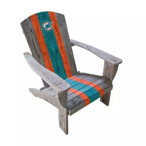 Imperial Miami Dolphins Wood Adirondack Chair