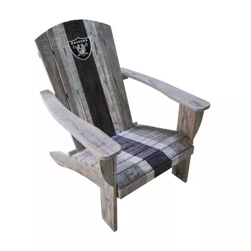 Imperial Las Vegas Raiders Wood Adirondack Chair