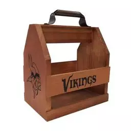 Click here to learn more about the Imperial Minnesota Vikings Wood BBQ Caddy.