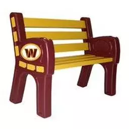 Click here to learn more about the Imperial Washington Commanders Outdoor Bench.