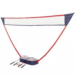Click here to learn more about the Triumph Patriotic Portable Badminton.