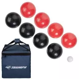 Click here to learn more about the Triumph 100mm Composite Molded Bocce Set.