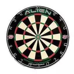 Click here to learn more about the Dart World Alien Bristle Dartboard.