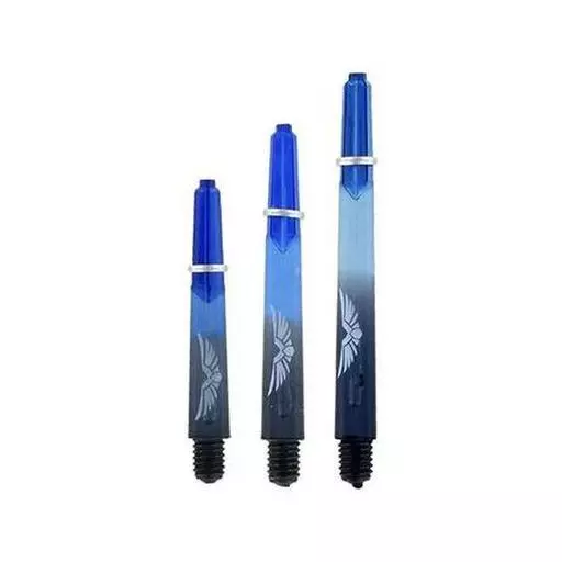 Shot! Darts Eagle Claw Dart Shafts-Two Tone-Blue Black