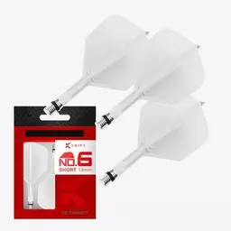 Click here to learn more about the Target Darts K-Shift No.6 - White.