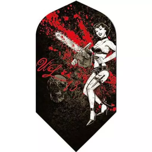 Magic Darts Adult Dart Flights - Slim Alchemy Chainsaw Mascara