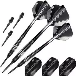 Click here to learn more about the Viper Flux 90% Tungsten Steel or Soft Tip Conversion Darts 20 Grams.