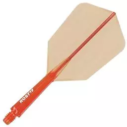 Click here to learn more about the Cuesoul Rost 77 Integrated Dart Flights - Slim Clear Orange.