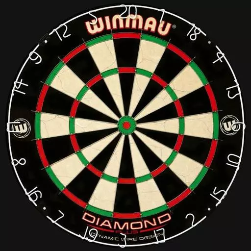 Winmau Diamond Plus Bristle Dartboard