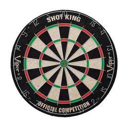 Click here to learn more about the Viper Shot King Bristle Dartboard.