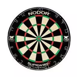 Click here to learn more about the Nodor SupaWire2 Bristle Dartboard.