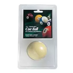 Click here to learn more about the Billiards Cue Ball.