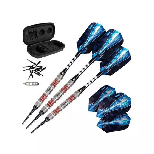 Viper Astro Darts 80% Tungsten Soft Tip Darts Red Rings 18 Grams