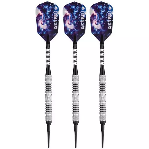 Viper Astro Tungsten Soft-tip Darts - Black