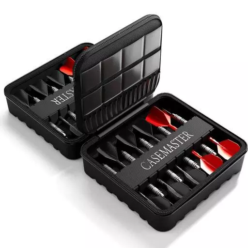 GLD Casemaster Maxx 6 Dart Case Black