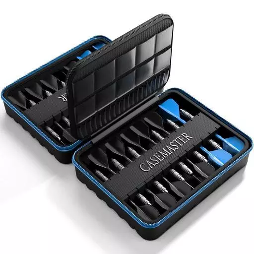 GLD Casemaster Maxx 8 Dart Case Blue