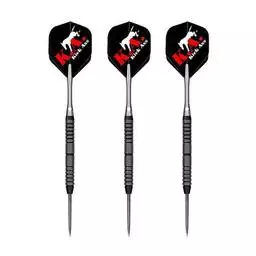 Click here to learn more about the Bottelsen Kick Ass 90% Tungsten Fixed Point Steel Tip Darts.