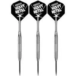Click here to learn more about the Bottelsen Heavy Metal 90% Tungsten Steel Tip Darts.