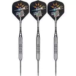 Click here to learn more about the Bottelsen Original Hammer Head Silver Coarse Knurl 9/32" Barrel Darts.