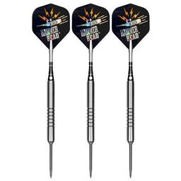 Click here to learn more about the Bottelsen Original Hammer Head Silver Smooth Barrel Steel Tip Darts.