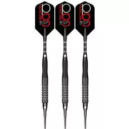 Click here to learn more about the Bottelsen Precision Grip Black Steel Coarse Knurl Soft Tip Darts.