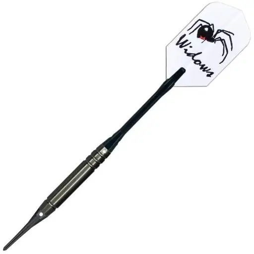 Laserdart Black Widow Soft Tip Darts - Smooth Barrel 