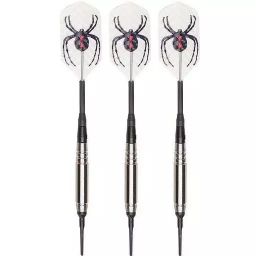 Silver Widow™ Tungsten Soft-tip Darts Smooth Barrel