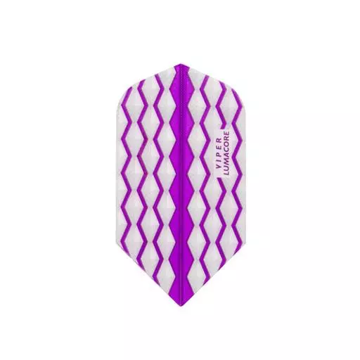 V-100 Lumacore Flights Slim Purple/White