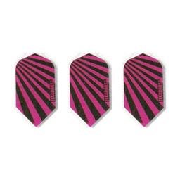 Click here to learn more about the Elkadart Nylon Pink Black Slim Dart Flights.
