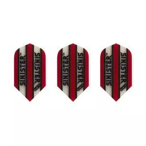 Sinister Slim Transparent Red Dart Flights