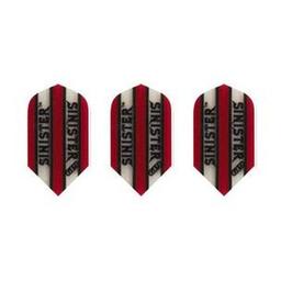 Click here to learn more about the Sinister Slim Transparent Red Dart Flights.