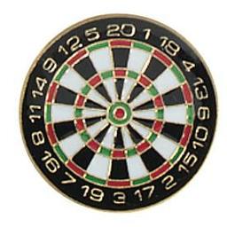 Click here to learn more about the Dartboard Award Pin.