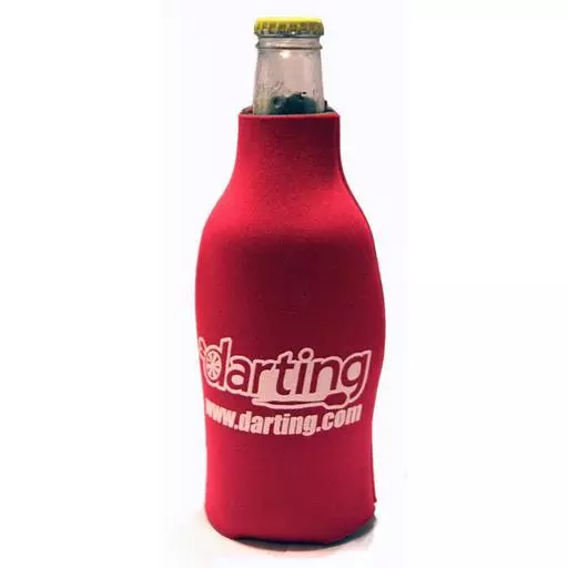 Darting.com Red Zipper Bottle Koozie