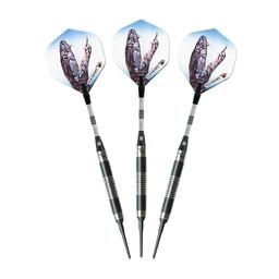 Click here to learn more about the Elkadart ''Black Mamba'' Tungsten Soft Tip Darts .
